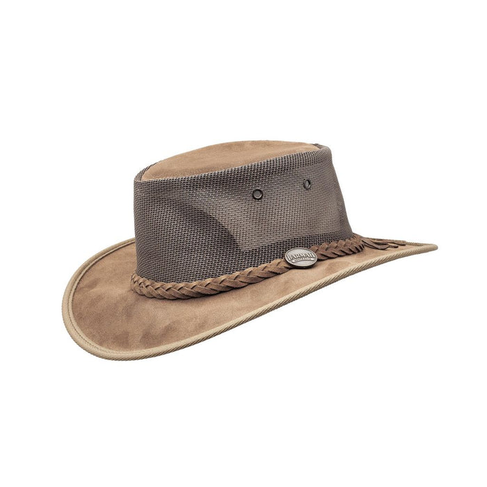 Barmah Hats Foldaway Suede Cooler
