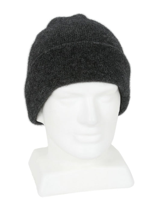 Lothlorian Knitwear Possum Beanie Charcoal