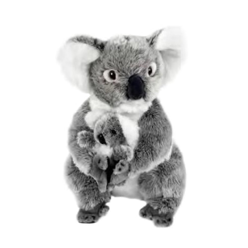 Koala Soft Toy w/baby in arms 38cm - Willow