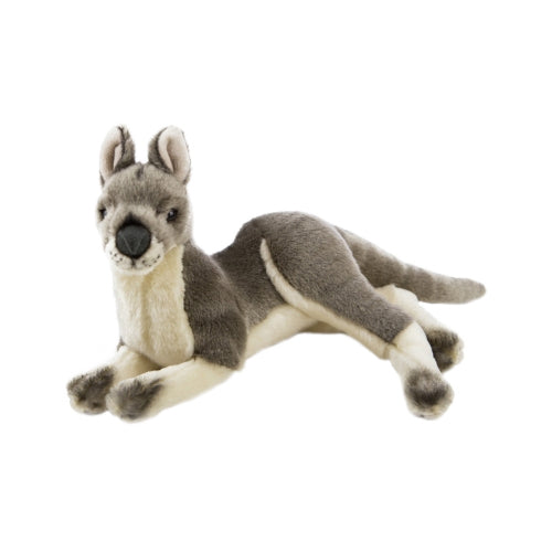 Kangaroo 35cm lying, grey - Joy