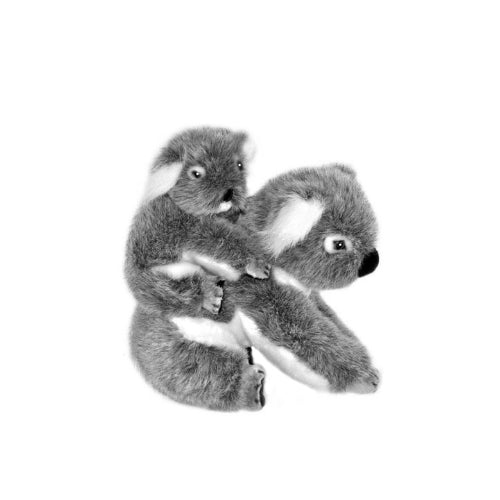 Koala Soft Toy w/baby on back 23cm - Kelly And Kiri