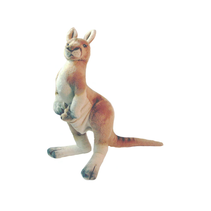 Kangaroo Soft Toy w/baby 34cm - Tess